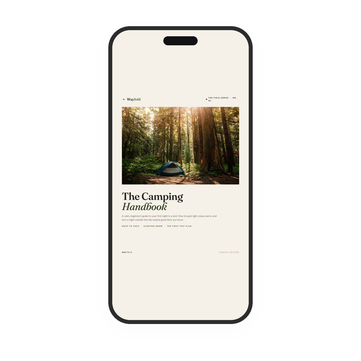 The Camping Handbook