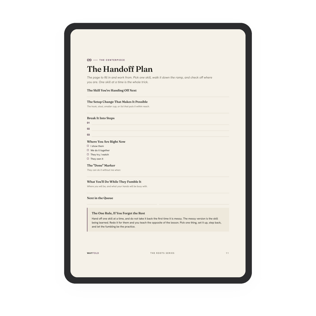 The Capable Kid Handbook