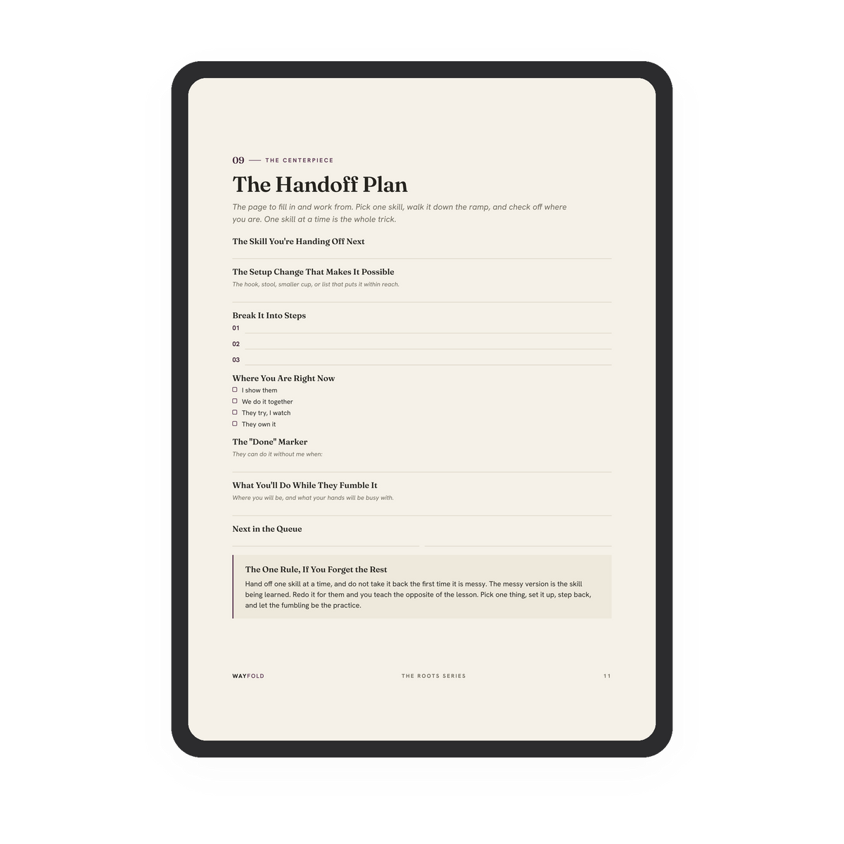 The Capable Kid Handbook