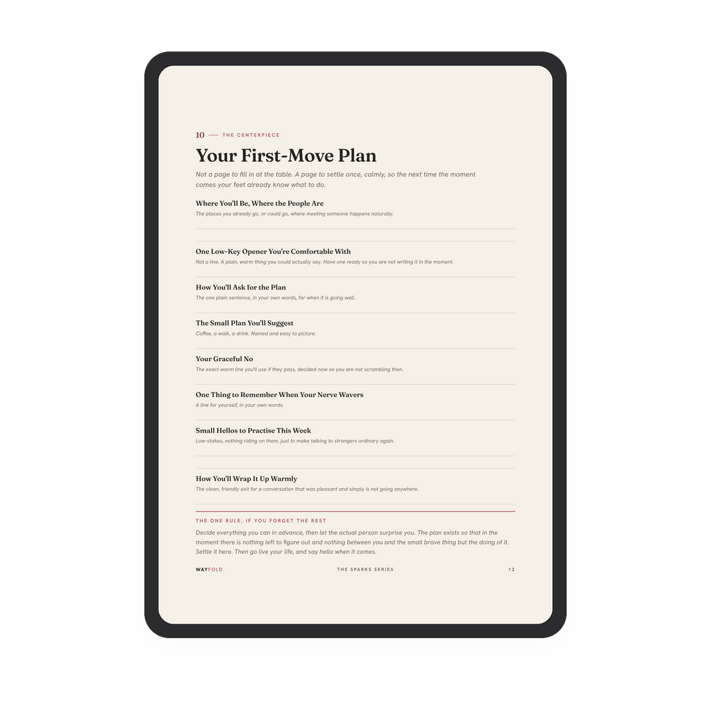 The First Move Handbook