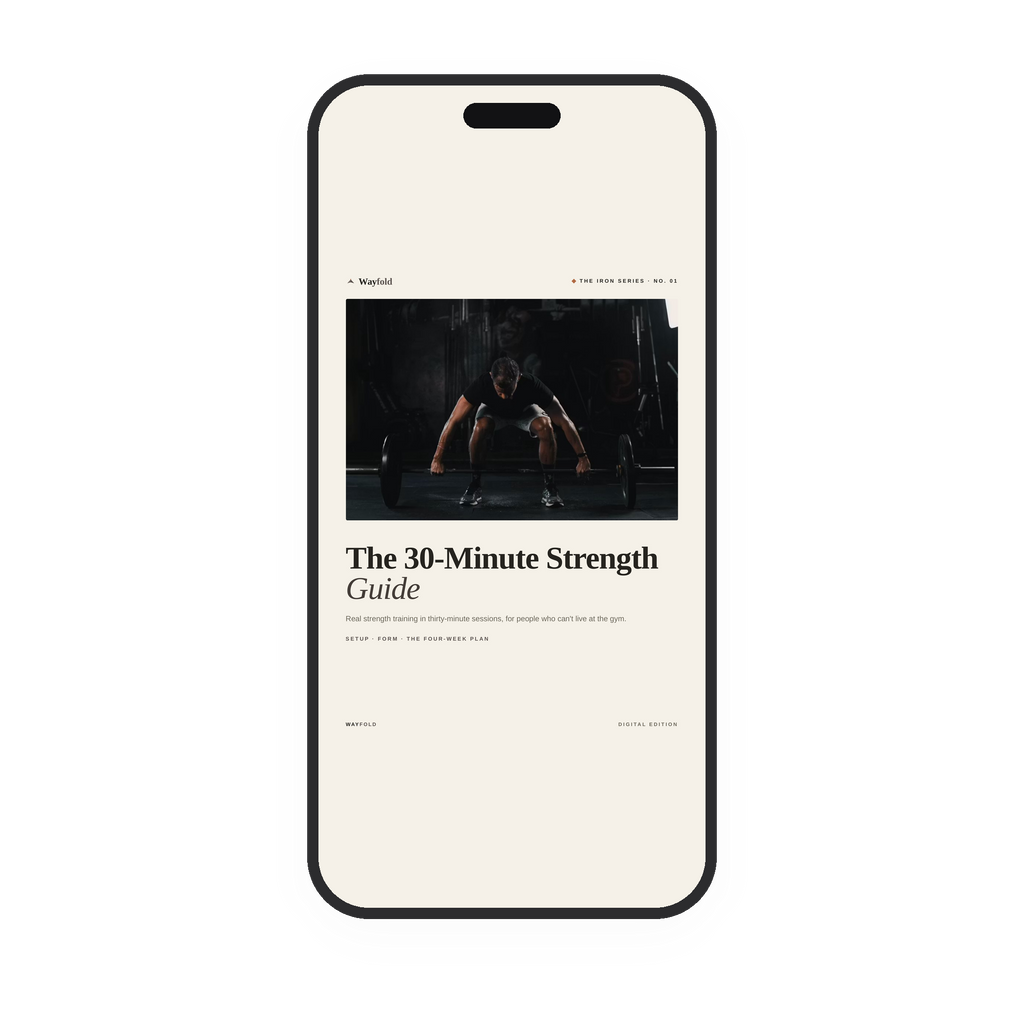 The 30-Minute Strength Guide